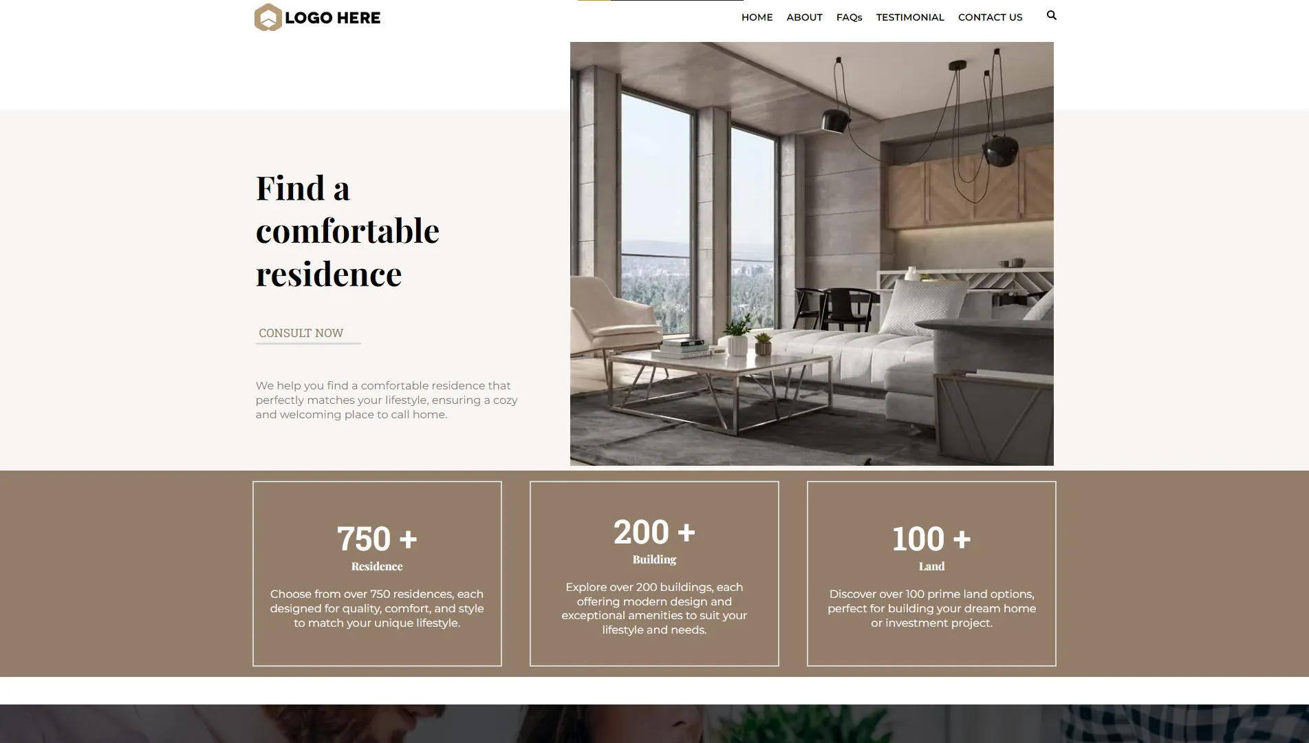 Design and development of real estate website